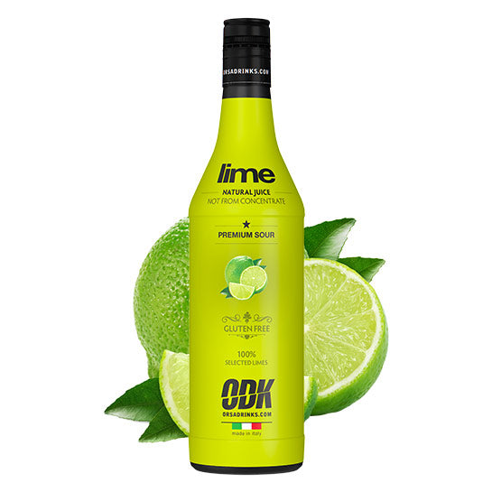 ODK 100 % Lime Juice - Uunværligt produkt i baren