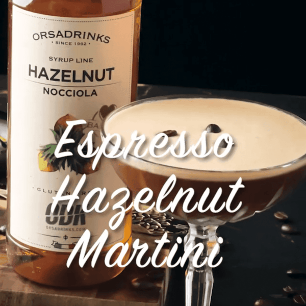 Hasselnød Espresso Martini - Klassisk cocktailpakke med pift
