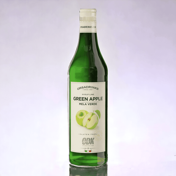 ODK Grønne Æbler Sirup - Sirup til drikke og cocktails.