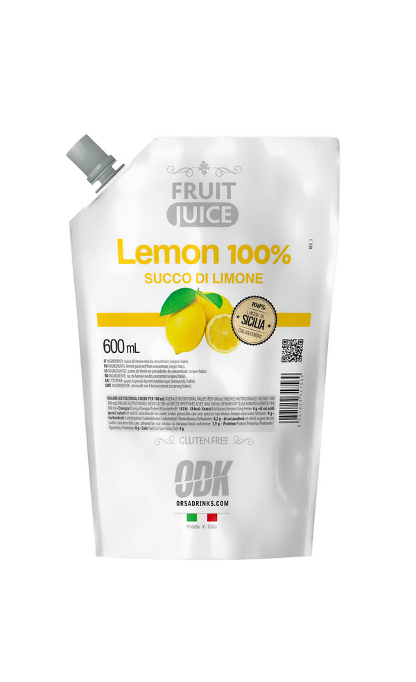 ODK Lemon 100% Puré - god til drinks og desserter