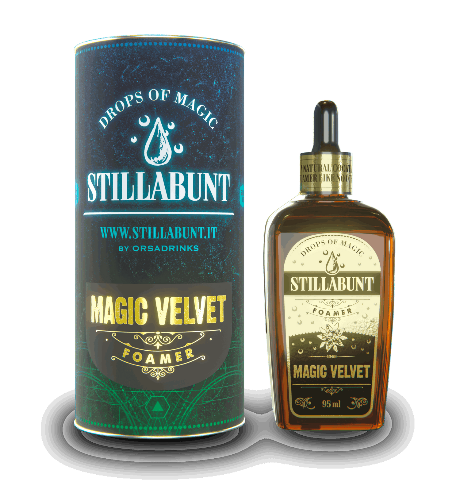 ODK Stillabunt Magic Velvet - Blød skum på toppen af cocktails - 95 ml