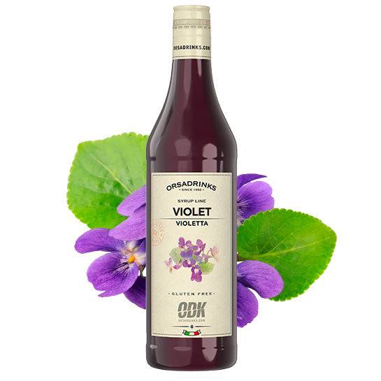 ODK Violet Sirup 75 cl - Cocktail Served #